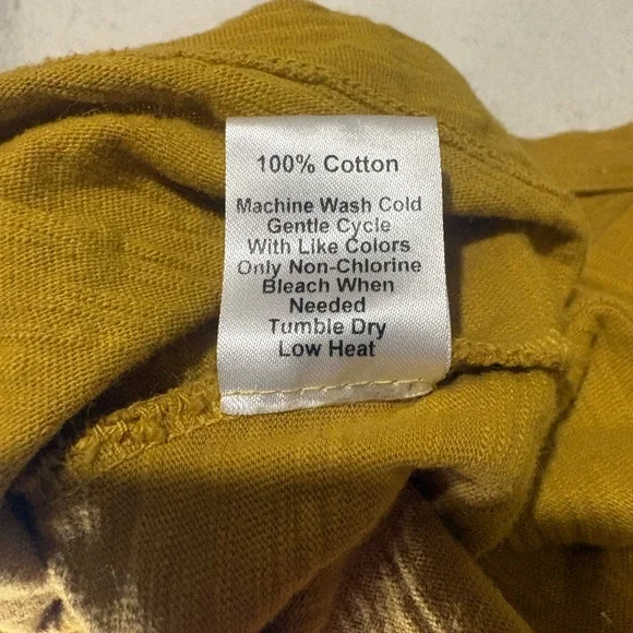 Wilt Women’s Tshirt Mustard Yellow Size XS - Picture 8 of 8